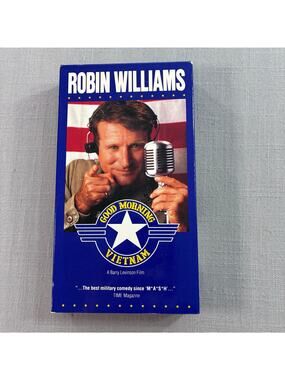 Good Morning Vietnam VHS Robin Williams Touchstone Home Video